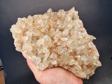 Citrine Kristalen - Hoogte: 210 cm - Breedte: 160 cm- 1813 g