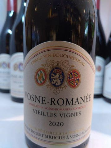 2020 Domaine Robert Sirugue Vielles Vignes - Vosne-Romanée, Collections