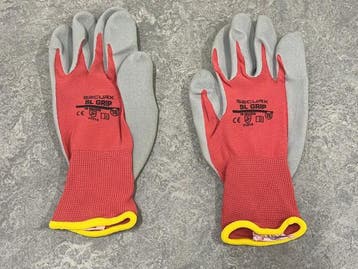 Veiling - 33x Securx werkhandschoenen SL Grip maat 10, Tuin en Terras, Nieuw