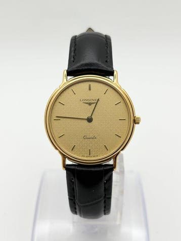 Longines - Vintage Longines Quartz Gold Textured Dial