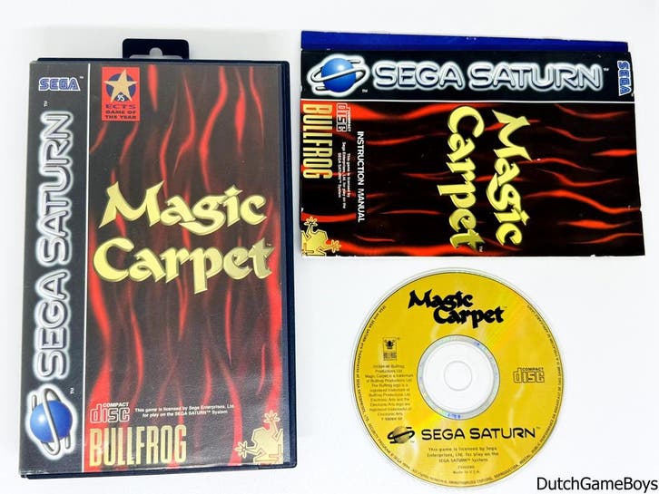 Sega Saturn - Magic Carpet, Consoles de jeu & Jeux vidéo, Jeux | Autre, Envoi