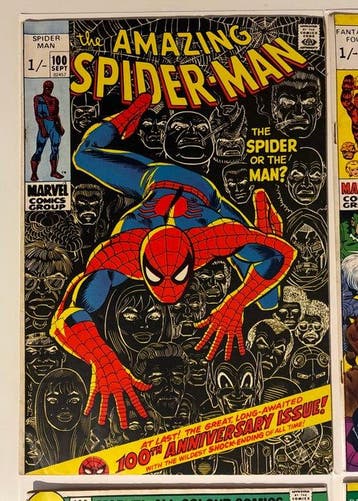 Marvel Comics #100 - Amazing Spider-Man / Fantastic Four /