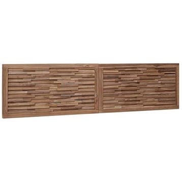 Hoofdbord Teak 180cm | Retour deal | 34% Korting!, Huis en Inrichting, Bruin, Verzenden, Zo goed als nieuw, 180 cm