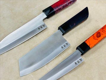 Deba, Cleaver & Gyuto - Keukenmes - Chefs knife -