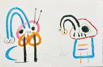 Joan Miro (1893-1983) - L’Enfance d’Ubu