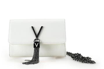 Valentino Schoudertas Wit, Handtassen en Accessoires, Tassen | Damestassen, Verzenden, Zo goed als nieuw, Wit