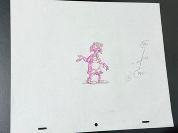 Walt Disney - Originele animatie-tekening - The Legend of