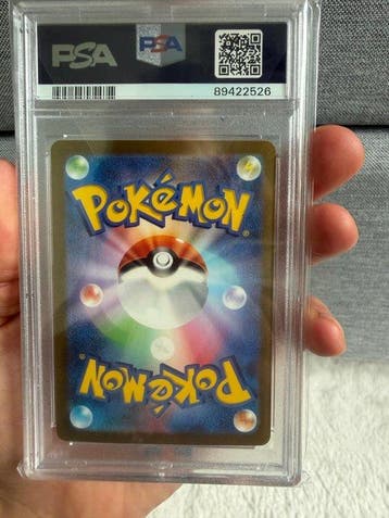 Pokémon - 1 Graded card - Alakazam 203 Full art, Foil,, Nieuw
