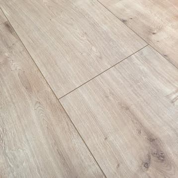 Proefstaal - XL BREED EIKEN LICHT GRIJS Click PVC / Klik, Ophalen of Verzenden