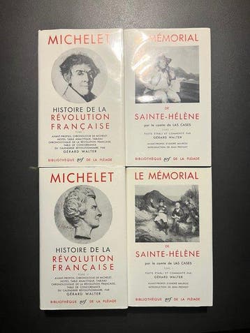 Jules Michelet; Le comte de Las Cases - Révolution française