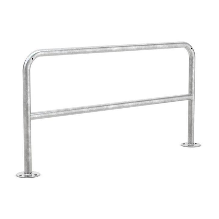 Fietsaanleunbeugel 2 fietsen Safety met tussenbuis 150 cm, Fietsen en Brommers, Fietsaccessoires | Overige Fietsaccessoires, Verzenden