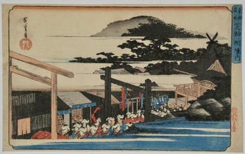 Utagawa Hiroshige /  (1797–1858) Tto Meisho: Shiba