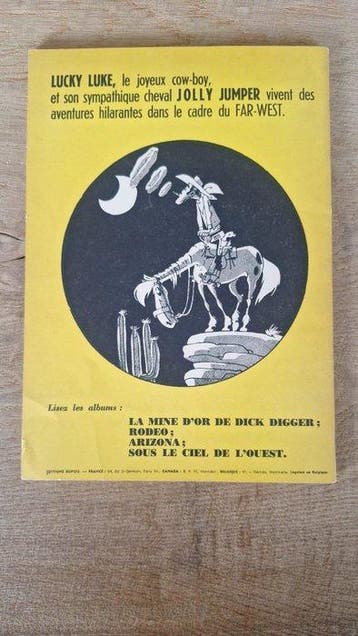 Lucky Luke T4 - Sous le ciel de lOuest - B - 1 Album -, Nieuw