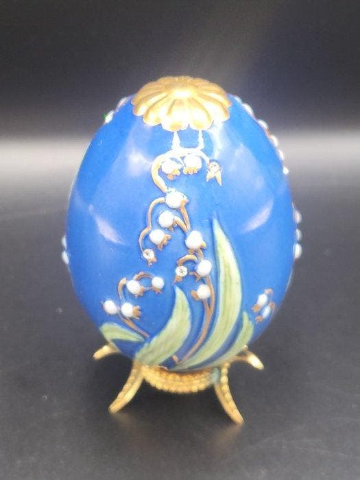 Œuf Fabergé - House of Fabergé – Œuf « Czarina’s Bouquet » –, Antiquités & Art, Curiosités & Brocante
