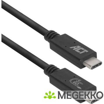 ACT USB 3.0 5Gbps 60W USB Type-C 2m USB-IF gecertificeerd, Verzenden, Nieuw