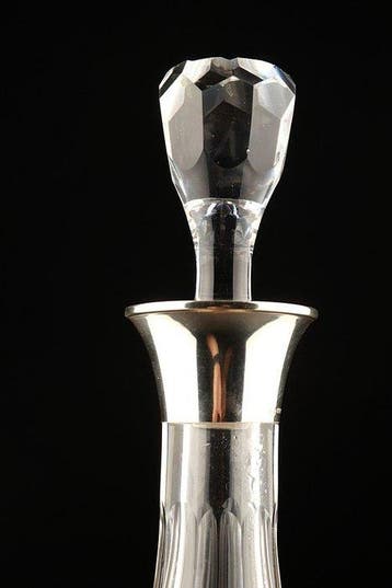 Karaf - .925 zilver, Antiek en Kunst
