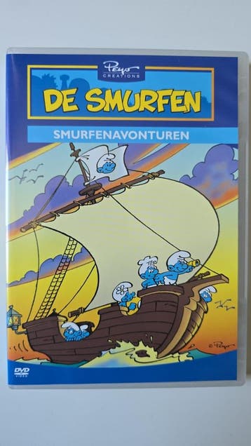DE SMURFEN SMURFENAVONTUREN (DVD), Cd's en Dvd's, Gebruikt