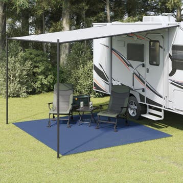 vidaXL Tenttapijt 3x3 m blauw, Verzenden