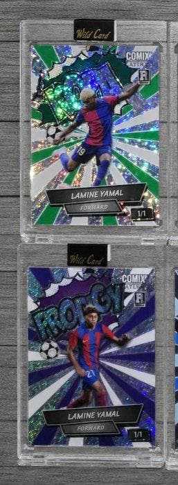Wild Card Lamine Yamal 1/1 Serialized card, Rookie-kaart, 1