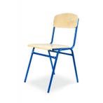 Schoolstoel | Blauw | Voor Kinderen 1.60-1.90m | Zithoogte, Verzenden, Nieuw in verpakking