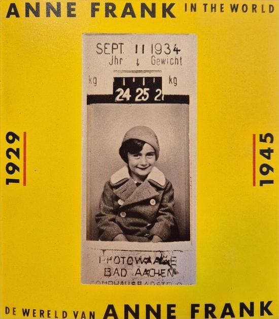 Anne Frank in the World / De wereld van Anne Frank - Hondius, Livres, Art & Culture | Photographie & Design, Envoi