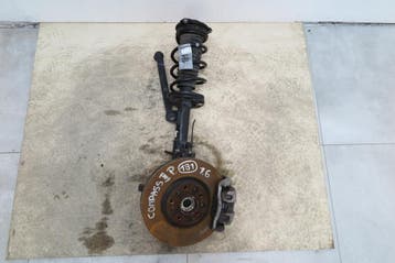 McPherson veerpot rechtsvoor Jeep Compass II, Verzenden, Gebruikt