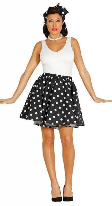 Grease Kostuum Set 50s Dames L, Verzenden, Nieuw