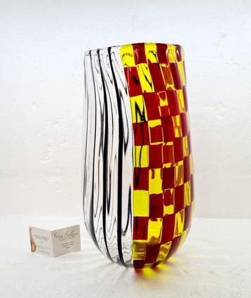 F&M Ballarin - Vaas - Glas, Antiek en Kunst
