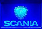 Scania neon bord lamp LED verlichting reclame lichtbak XL *4, Verzenden, Nieuw