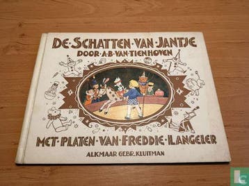 Tienhoven, A.B. van - De schatten van Jantje - 1928, Livres, Livres d'images & Albums d'images, Verzenden