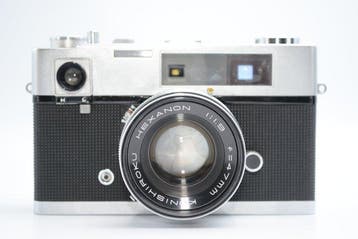 Konica Auto S / Konishiroku Hexanon 47mm F1.9 Meetzoeker