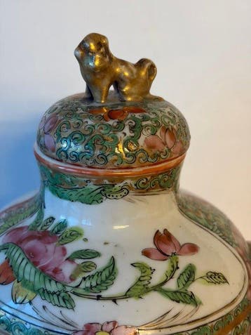 Balustervaas - Porselein - China - Qing Dynastie (1644-1911), Antiquités & Art