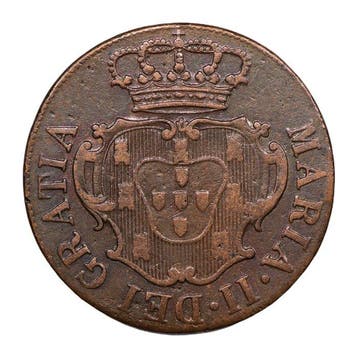 Portugal, Azoren. D. Maria II (1834-1853). X Reis 1830