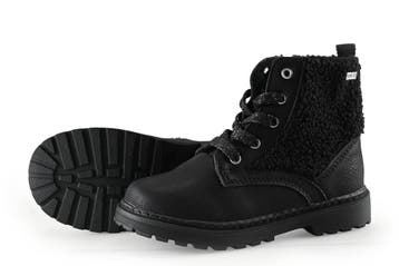 Puccetti Veterboots Meisjes in maat 27 Zwart, Verzenden, Jongen of Meisje, Schoenen, Zo goed als nieuw