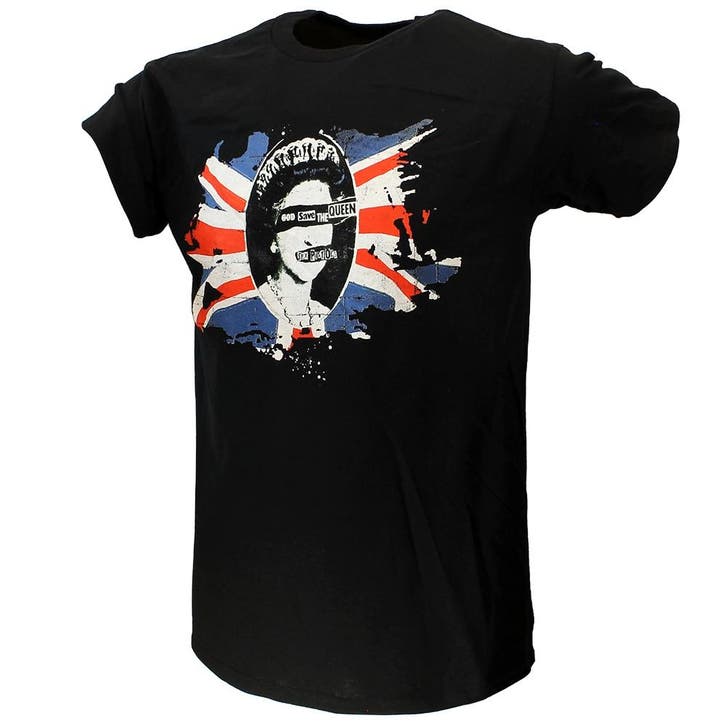 The Sex Pistols God Save The Queen T-Shirt, Vêtements | Hommes, T-shirts