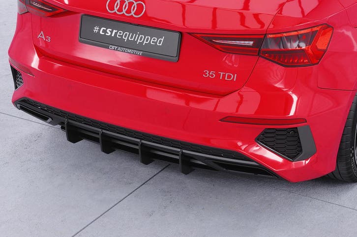 Racing diffuser / achterskirt voor Audi A3 8Y S-Line HA327-B, Auto-onderdelen, Carrosserie, Nieuw, Verzenden