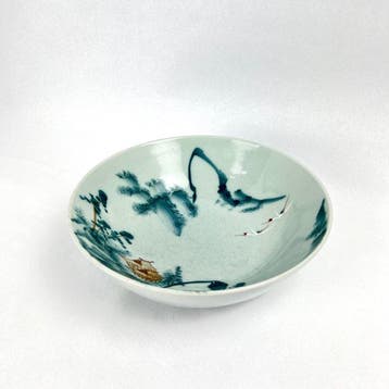 Arita - Kom - Large Bowl - Porselein - Met penseel