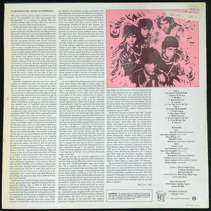 The Misunderstood - Before The Dream Faded (Rarities,, CD & DVD, Vinyles Singles