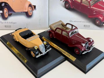 Voitures dException 1:43 - Modelauto (2) - Citroën Traction, Nieuw