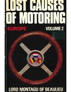 LOST CAUSES OF MOTORING EUROPE (VOLUME 2), Nieuw