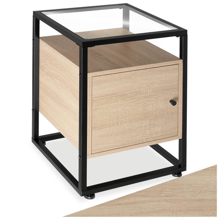 Nachtkastje Dudley 40x43x60,5cm, Maison & Meubles, Tables | Tables d'appoint, Envoi