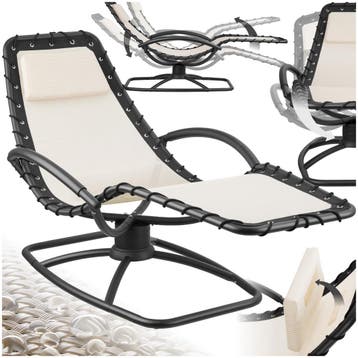 Ligstoel Toulon, ergonomisch, schommelfunctie, Verzenden, Nieuw