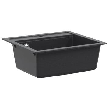 vidaXL Enkele spoelbak keuken Graniet 60 x 51 x 30,5 cm, Huis en Inrichting, Keuken | Keukenelementen, Verzenden, Nieuw