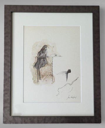 Jan Burssens (1925-2002) - Silhouette au bord de l’abîme