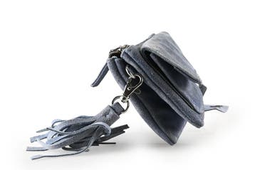 Manfield Clutch Blauw, Handtassen en Accessoires, Tassen | Damestassen, Verzenden, Nieuw, Blauw