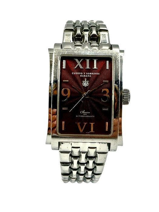 Cuervo y Sobrinos - Prominente Clásico Tobacco -, Handtassen en Accessoires, Horloges | Heren