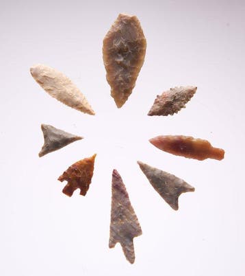 Neolithic tenere flint Pijlpunt (Zonder minimumprijs)