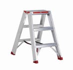 Altrex dubbele trapladder Sierra 2×3 treden, Doe-het-zelf en Bouw, Ladders en Trappen, Ophalen of Verzenden, Nieuw, Trap, Minder dan 2 meter