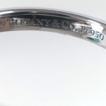 Tiffany & Co. - Ring Platina - solitair, Nieuw