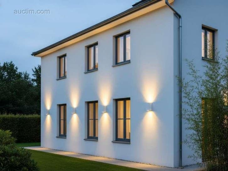 40 x Wandlamp rechthoekig GU10 duo fitting wit..., Doe-het-zelf en Bouw, Overige Doe-Het-Zelf en Bouw, Ophalen